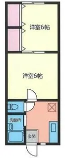 喜代壱番館【1階】の間取り