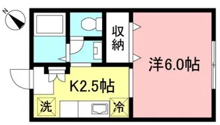 ラ・ポール綱島A棟【1階】の間取り