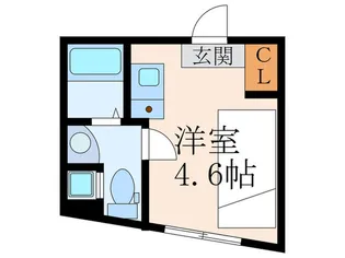 HJ PLACE 中目黒【2階】の間取り