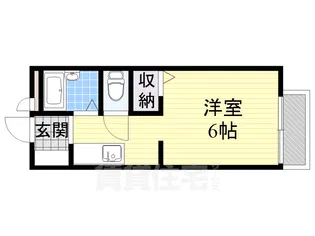 ル・クレール2【1階】の間取り