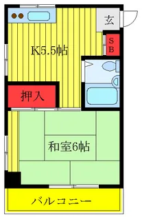 芙蓉ビル【3階】の間取り