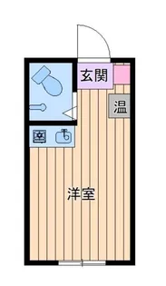 西日暮里駅前ハイツ【1階】の間取り