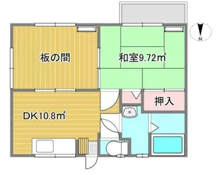 リディア50【1階】の間取り