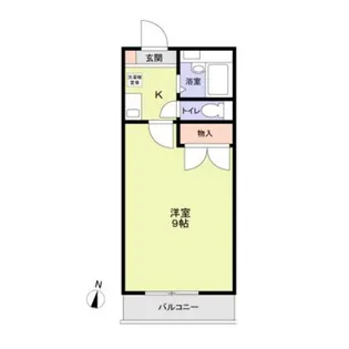 ベイヒルズA【3階】の間取り
