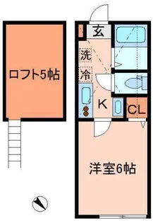 グランドヒル上大岡【2階】の間取り