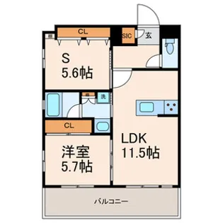 フロントコート両国【7階】の間取り