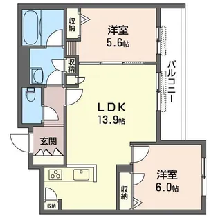 AVANCE【1階】の間取り