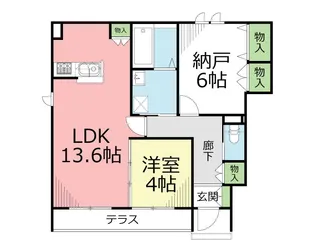 Blanc Mur【1階】の間取り