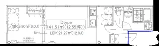 CONTRAIL千住TERRACE【2階】の間取り