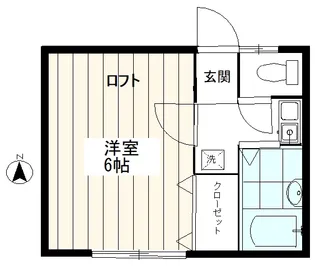 第三アベニュー【2階】の間取り