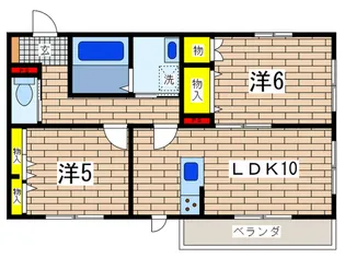DearCourt【2階】の間取り