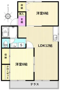 グリーンエクセルB【1階】の間取り