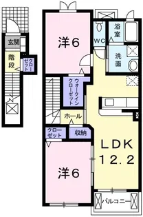 サンセットヒルズ【2階】の間取り