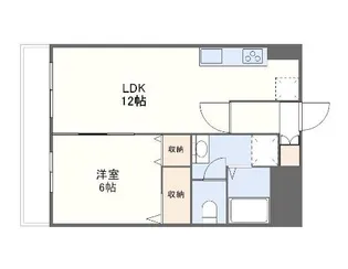 エクセレント北島【6階】の間取り