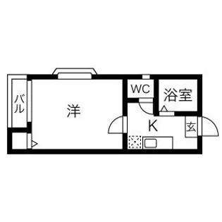 シュノンソー名古屋【2階】の間取り