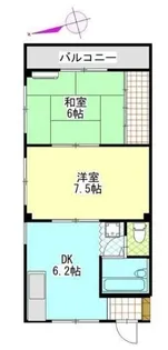 Kハイツ【2階】の間取り