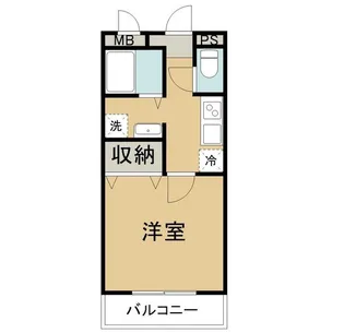 ラ・フォーレ24【2階】の間取り
