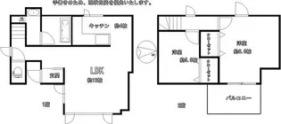 パルコートとんでんの間取り