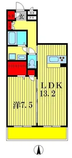 エル コリーヌ【2階】の間取り
