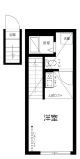 ミューシグ富士見台【2階】の間取り
