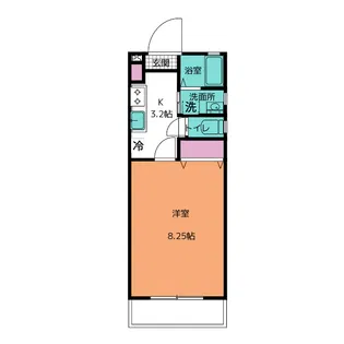 MUSHU.II【1階】の間取り