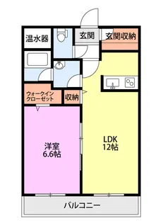 ディアコートII【3階】の間取り