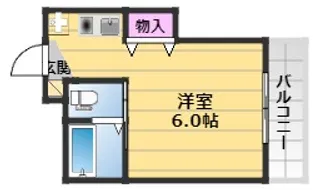レナジア和泉府中【4階】の間取り