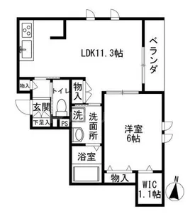 Casa K.K【1階】の間取り