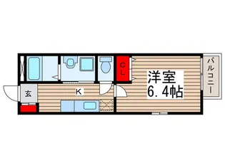 リバ-ヴィレッジ【2階】の間取り