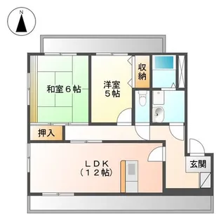 フォブールさなえ【3階】の間取り