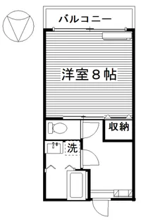 MIKIハイツ2【2階】の間取り