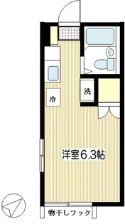 ハイムSHIRAI【2階】の間取り