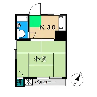R side【2階】の間取り