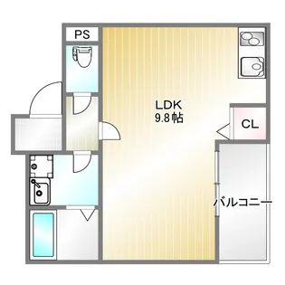 アンフィニエス【2階】の間取り