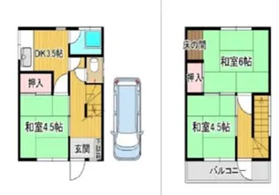 兵庫県神戸市垂水区星が丘3【一戸建】の間取り