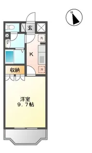 Park Hills【2階】の間取り