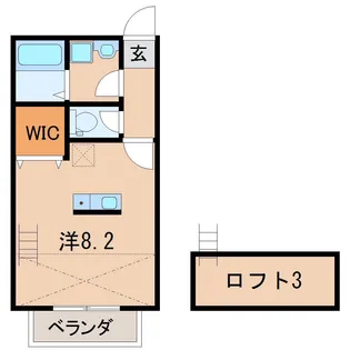 アリス横塚【2階】の間取り