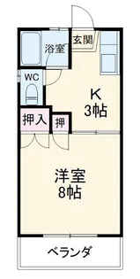 Makana【2階】の間取り