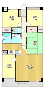 グランコープ泉北宮山台【3階】の間取り