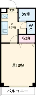 メゾンロイヤルつるた【2階】の間取り