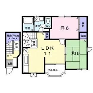 アグリーアブルハウスI【2階】の間取り