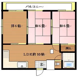 吉永ビル【4階】の間取り