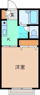 ハイツユズリハ【1階】の間取り