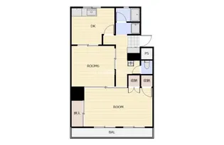 ラ・トゥール屋島百石【2階】の間取り