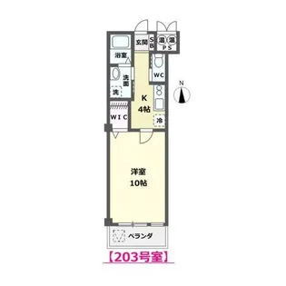 HERMIT CRAB【2階】の間取り