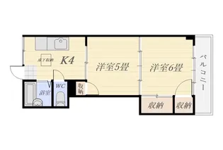 あかいポーチ【1階】の間取り