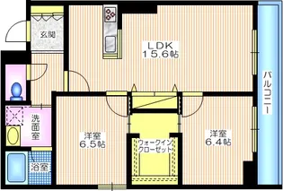 プレシデンスガーデン日吉【3階】の間取り