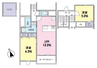ティエラの間取り