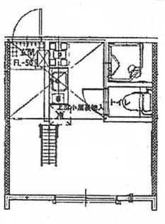 ソレイユ岸谷【2階】の間取り