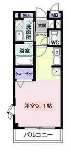 フレンドリーN【2階】の間取り